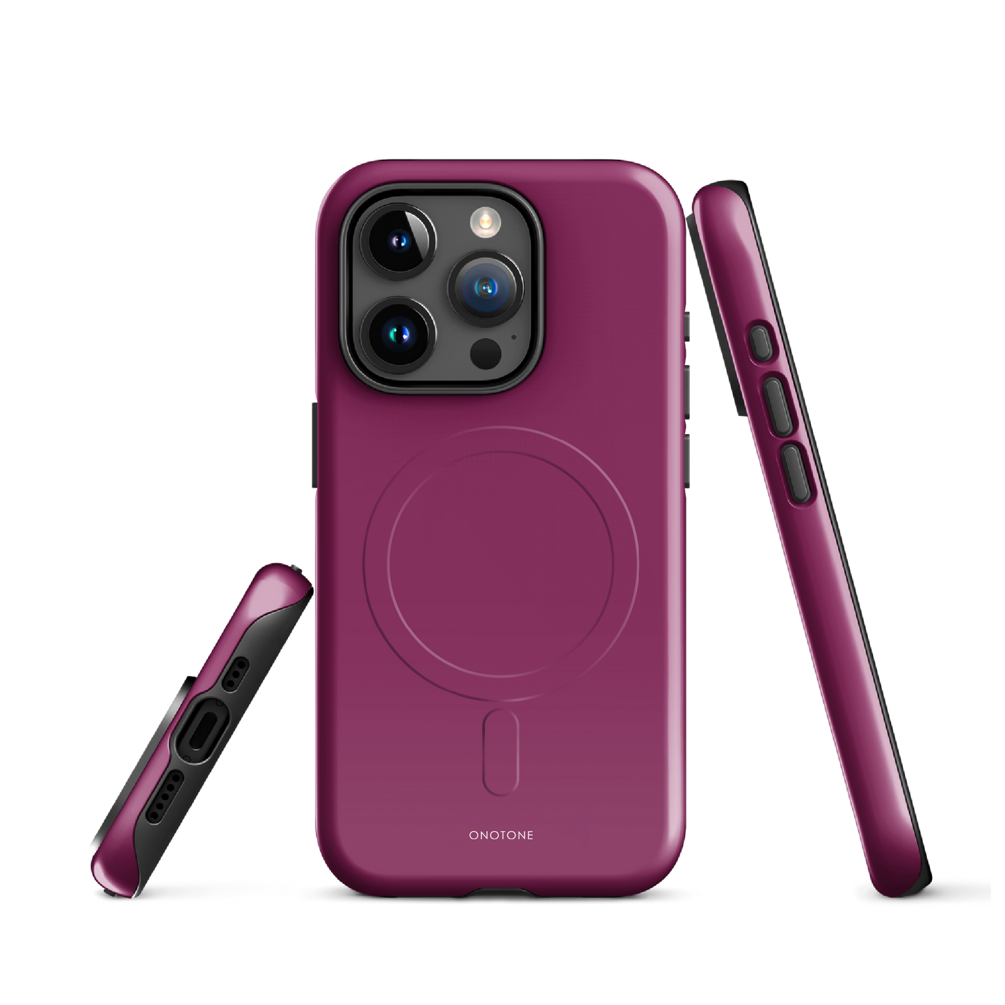 Solid Color purple iPhone® Case - Pantone® 235