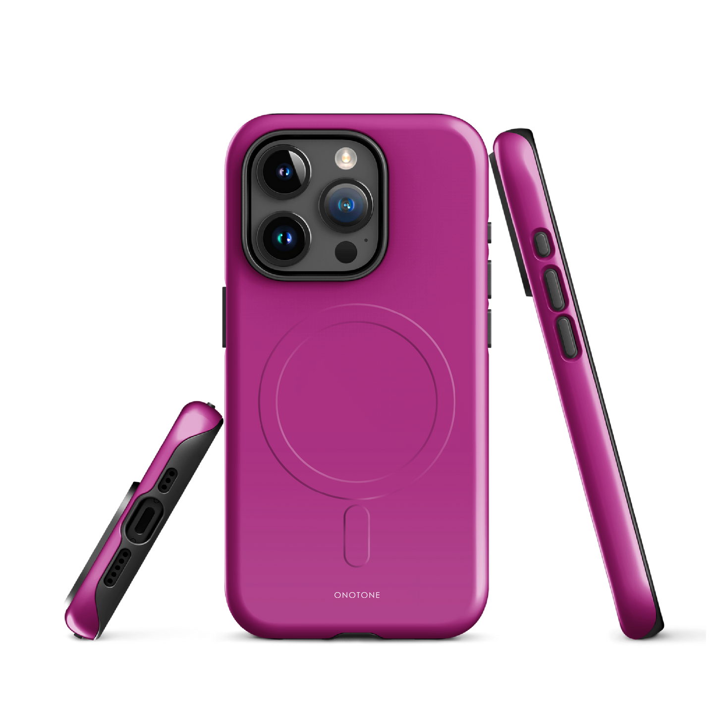 Solid Color pink iPhone® Case - Pantone® 241