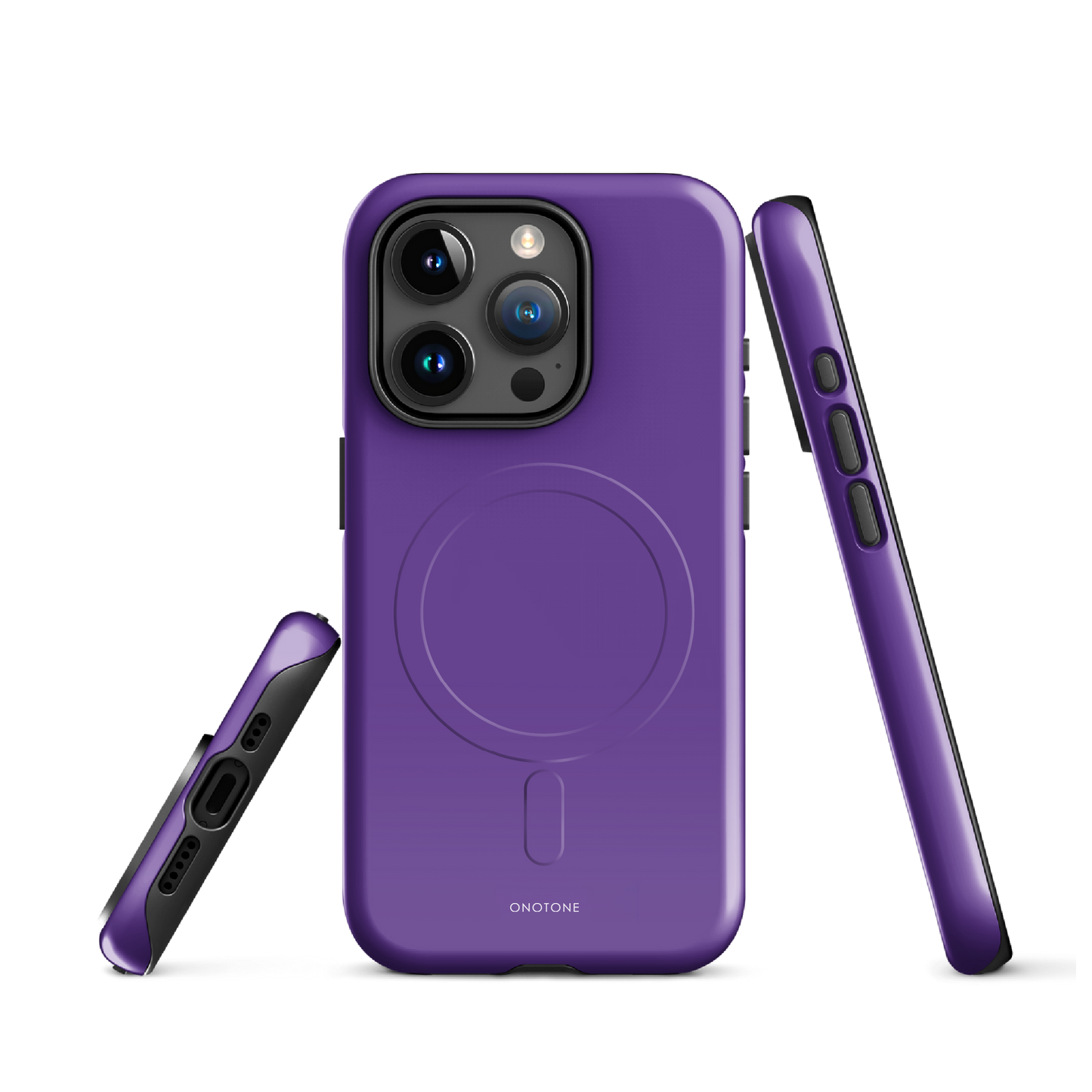 Solid Color purple iPhone® Case - Pantone® 267