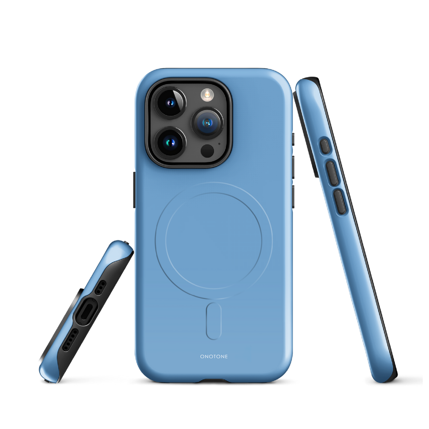 Solid Color blue iPhone® Case - Pantone® 284