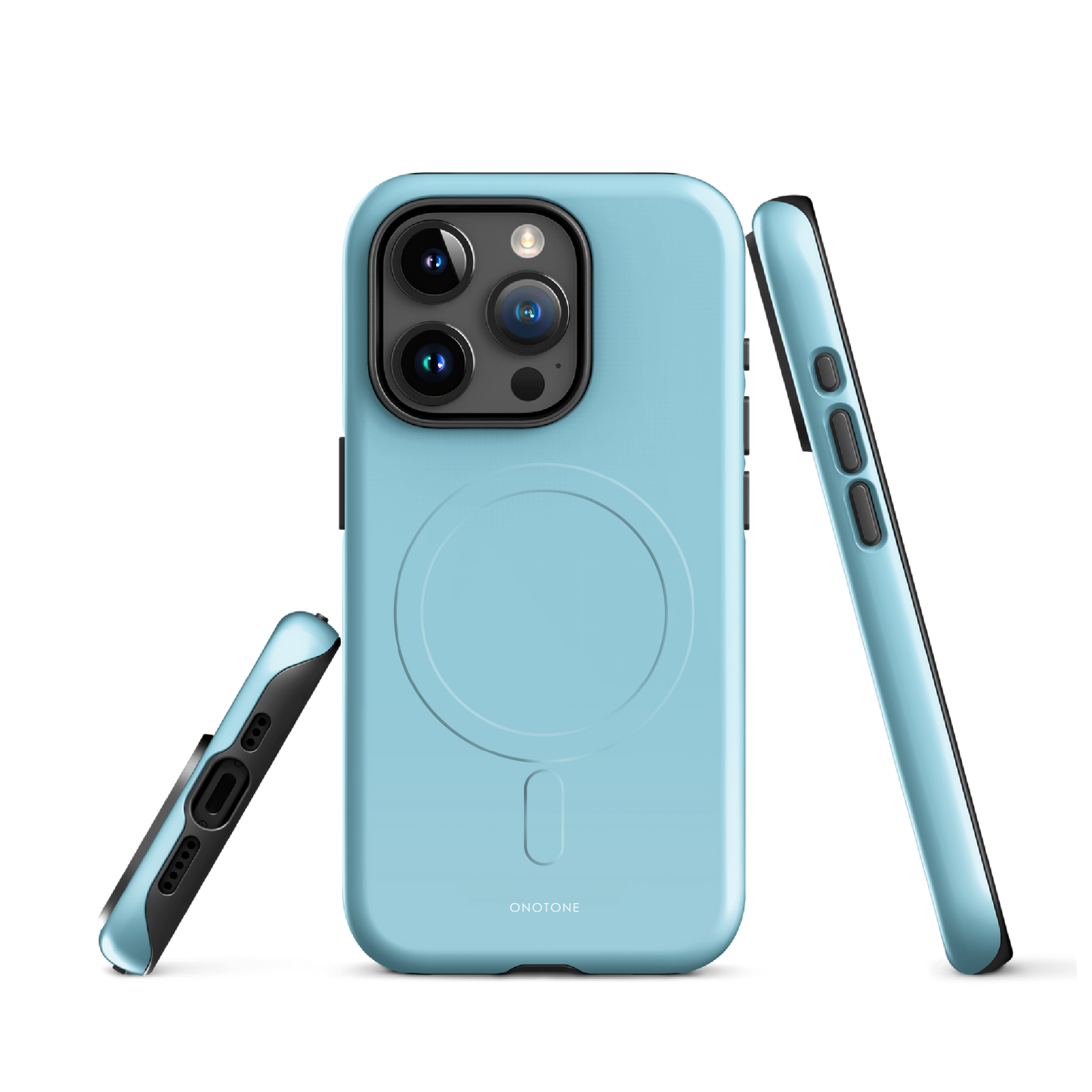 Solid Color baby blue iPhone® Case - Pantone® 304