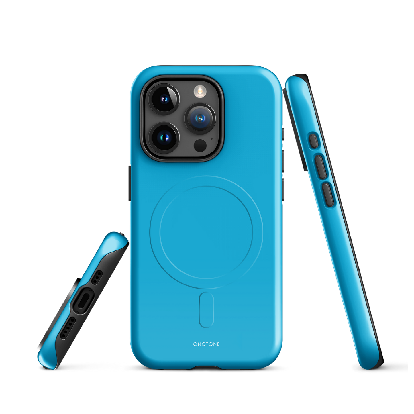 Solid Color blue iPhone® Case - Pantone® 306