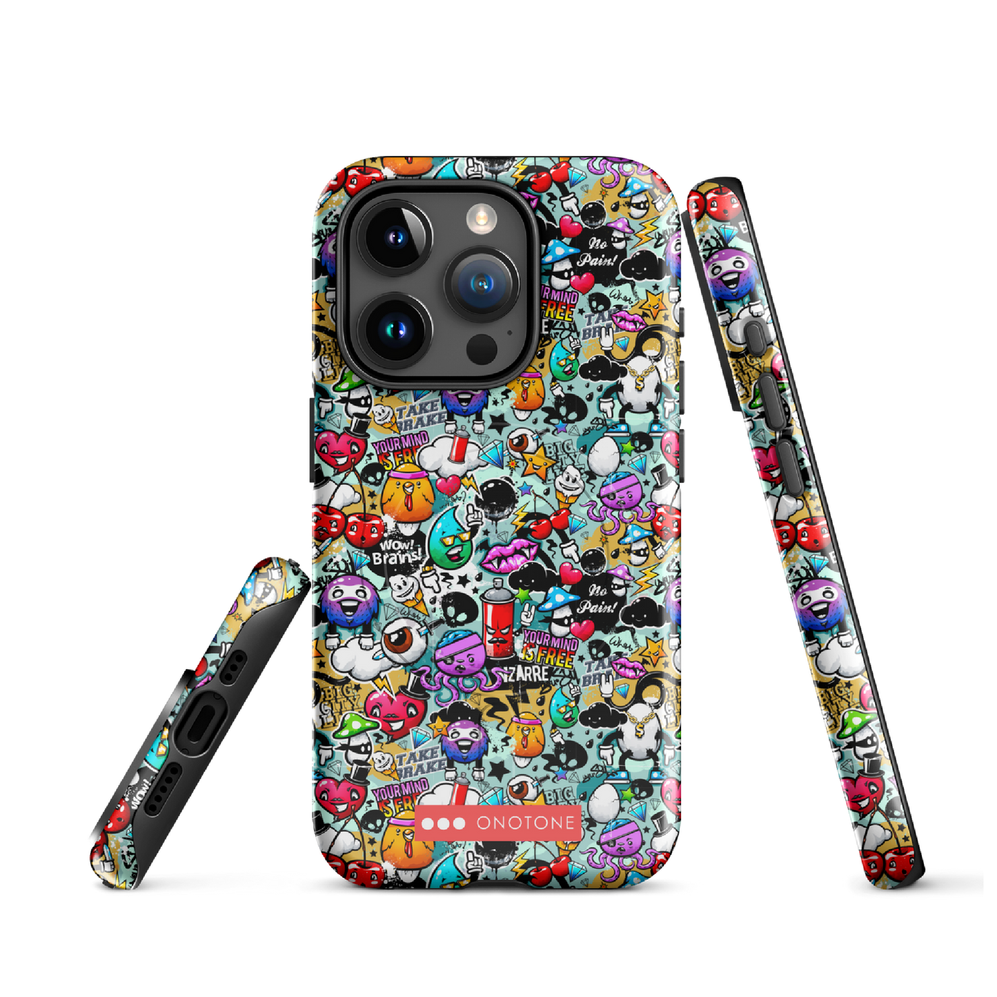 Dual Layer iPhone® Case with Street Art