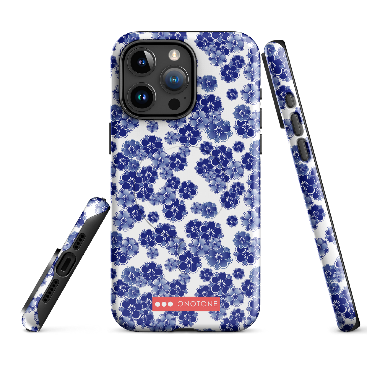 Japanese design indigo iPhone® Case