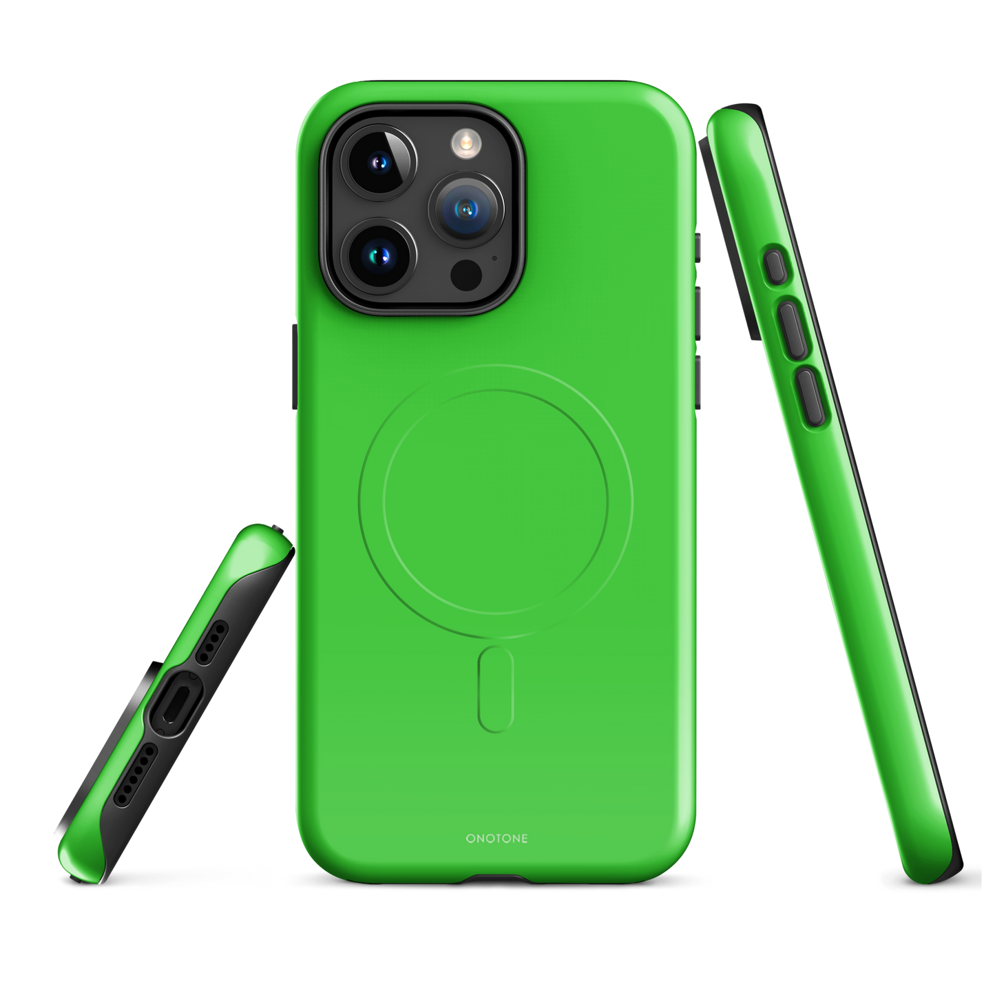 Neon Green iPhone Case - Pantone 802