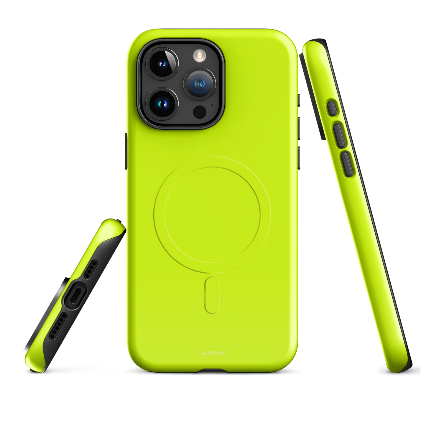 Neon Safety Yellow iPhone Case - Pantone Safety yellow