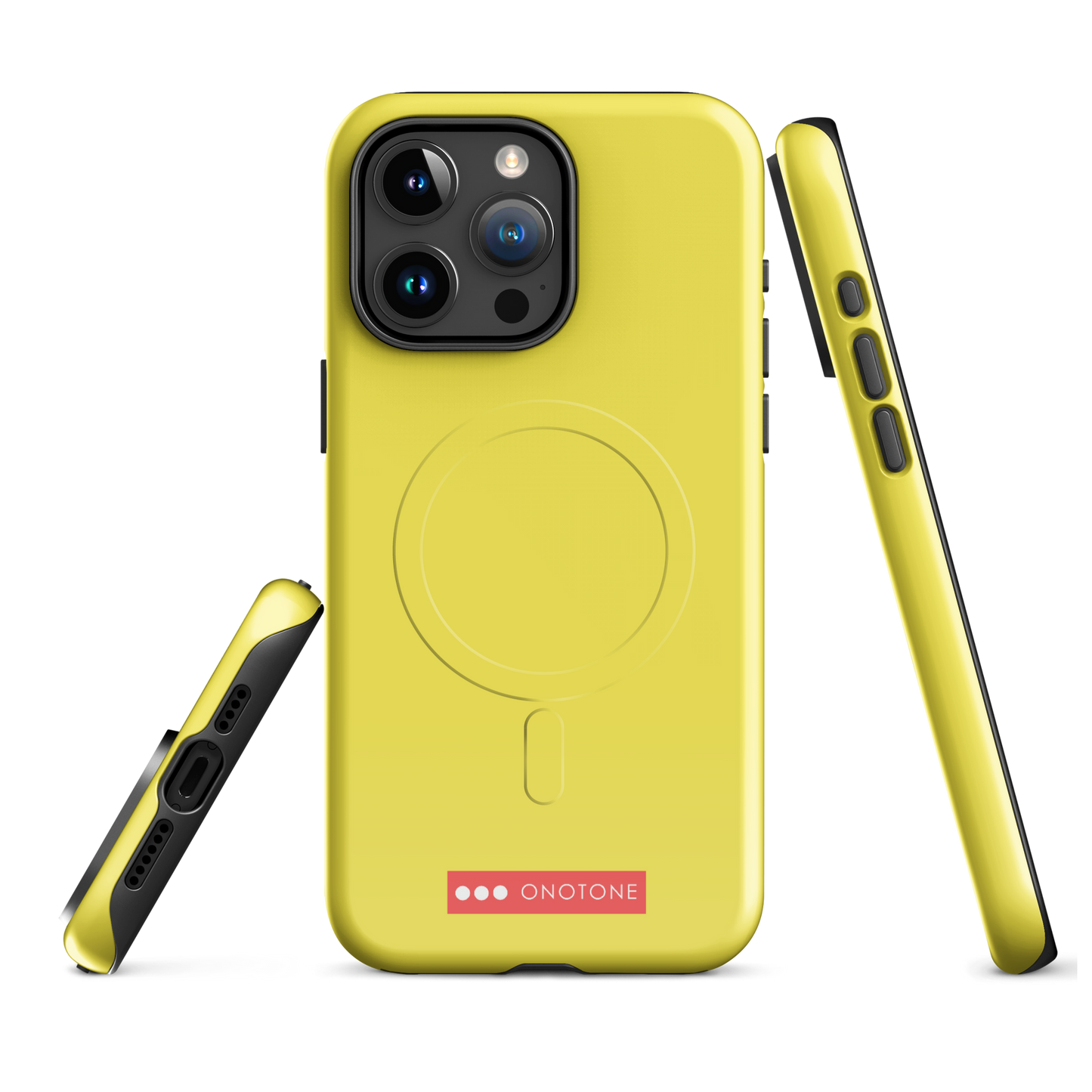 Solid Color yellow iPhone® Case - Pantone® 101