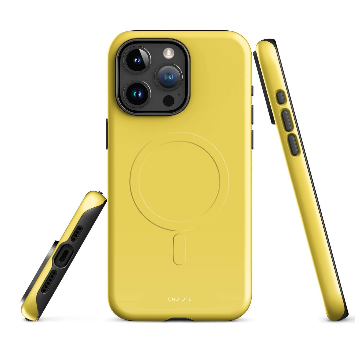 Solid Color yellow iPhone® Case - Pantone® 113
