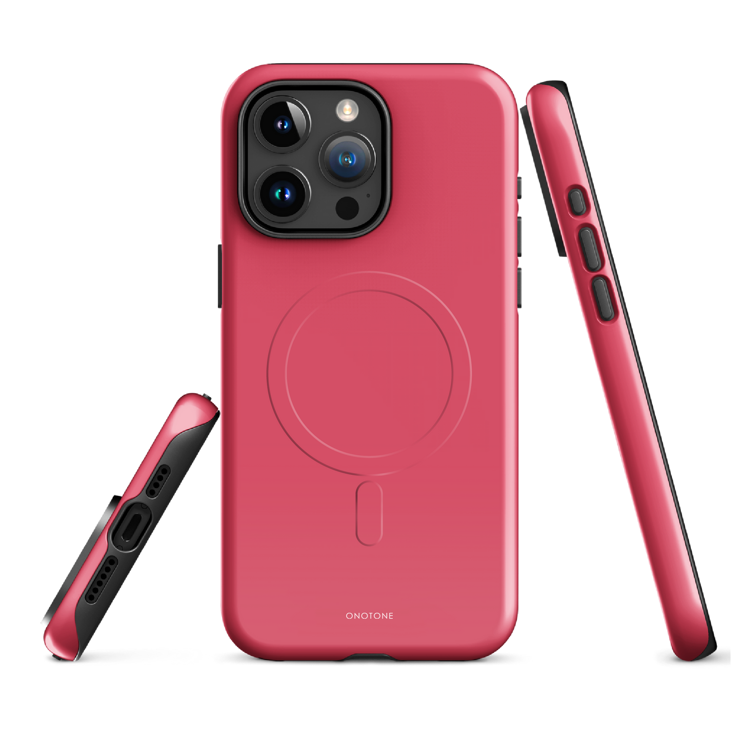 Solid Color red iPhone® Case - Pantone® 198