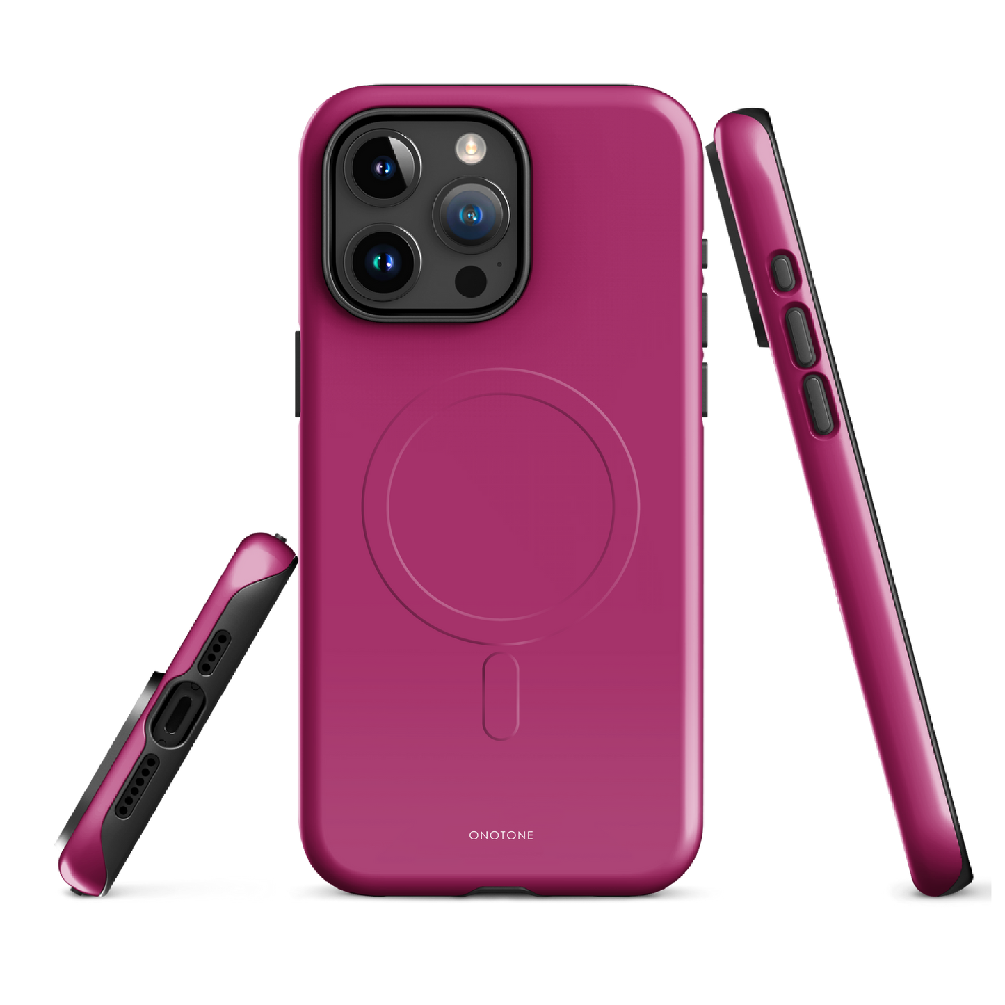 Solid Color pink iPhone® Case - Pantone® 227