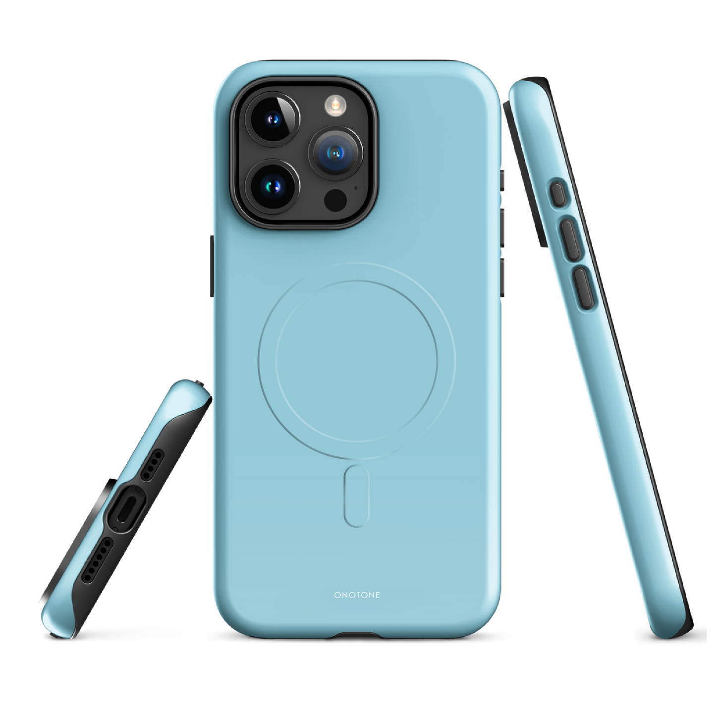 Solid Color baby blue iPhone® Case - Pantone® 304