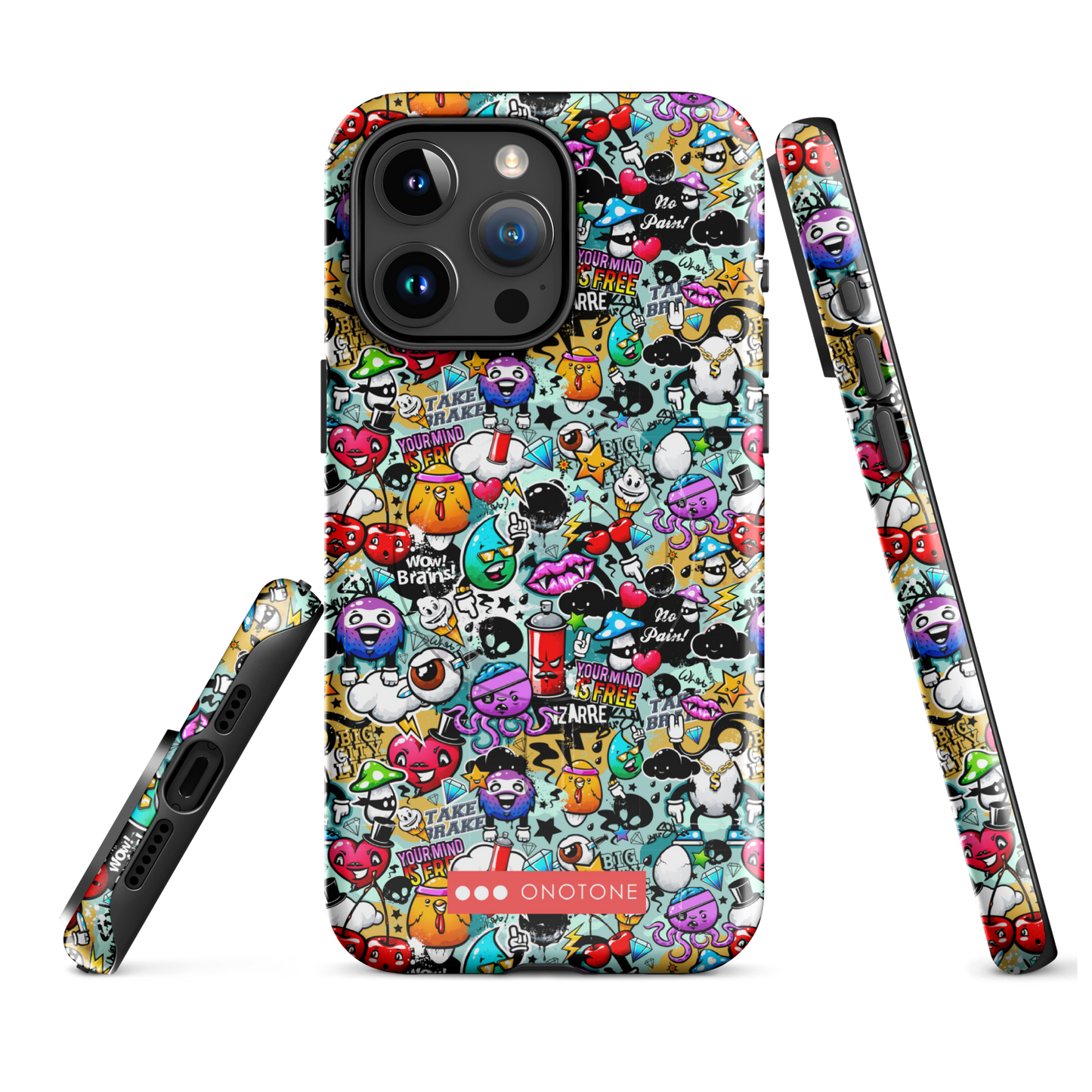 Dual Layer iPhone® Case with Street Art