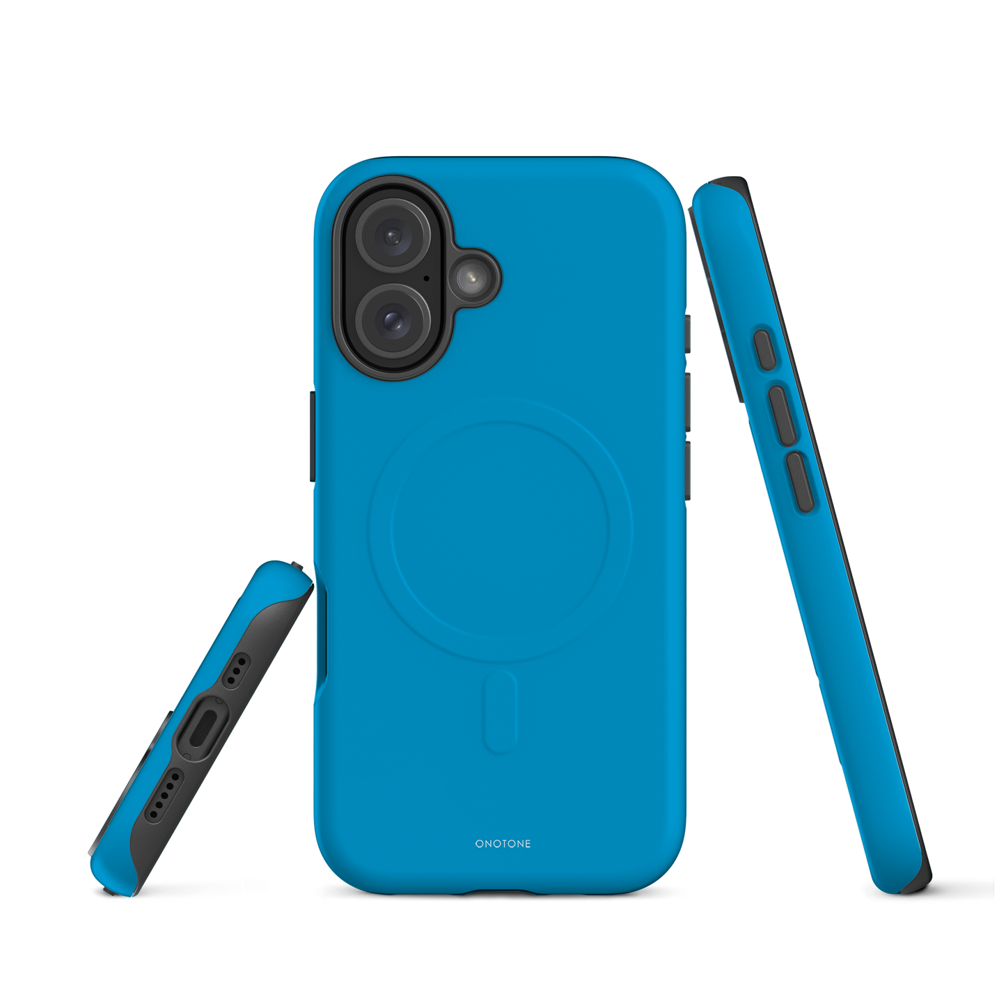 Neon Blue iPhone Case - Pantone 801