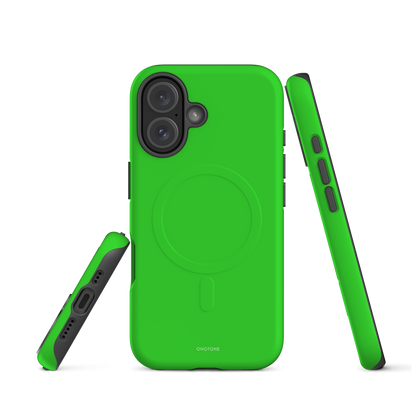 Neon Green iPhone Case - Pantone 802