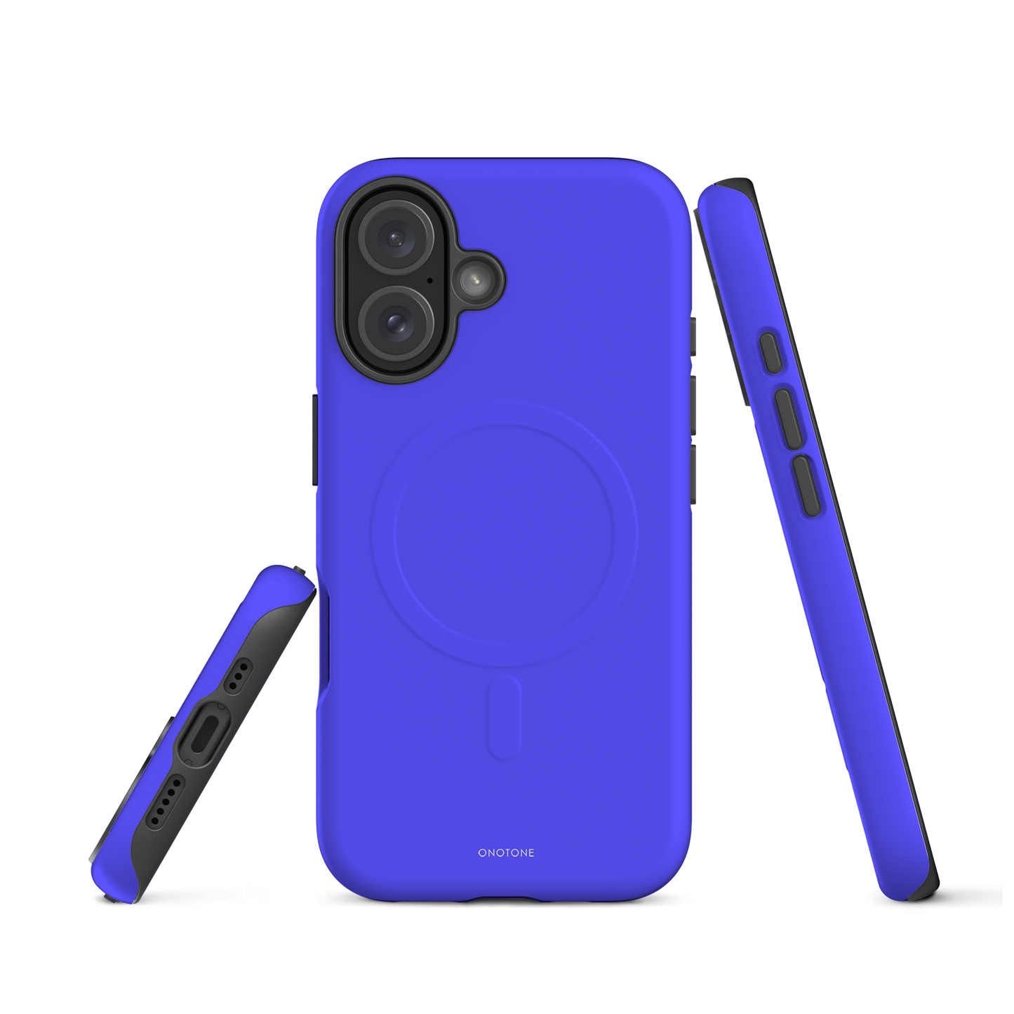 Neon Blue iPhone Case