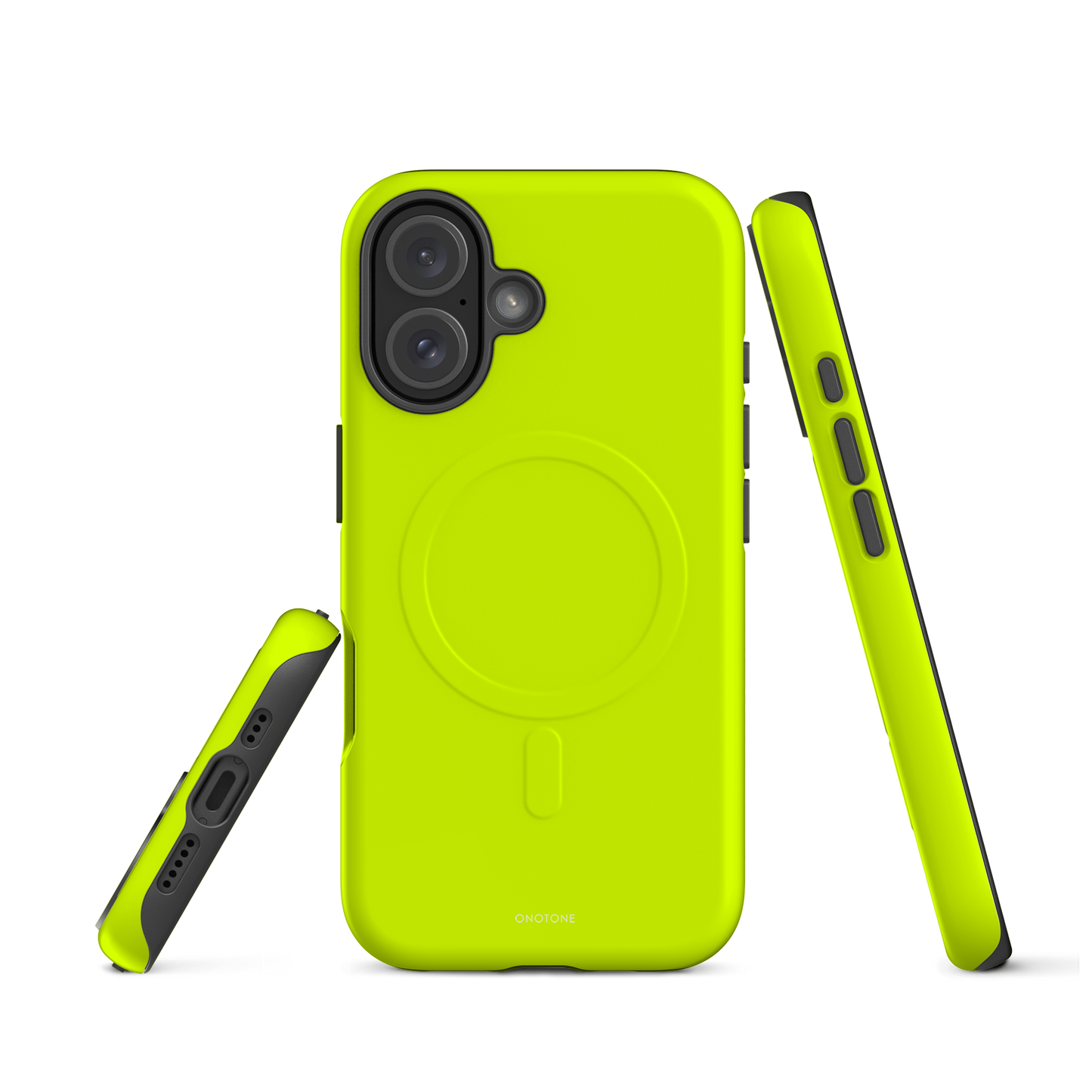 Neon Safety Yellow iPhone Case - Pantone Safety yellow