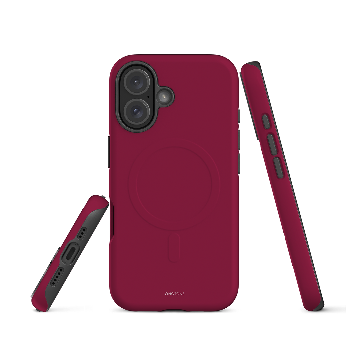 Solid Color red iPhone® Case - Pantone® 208