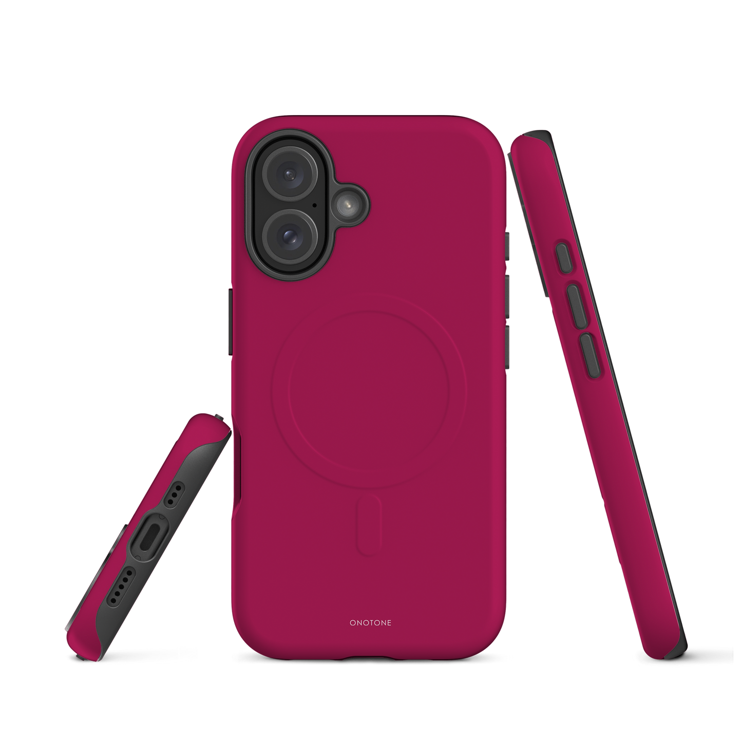 Solid Color pink iPhone® Case - Pantone® 220