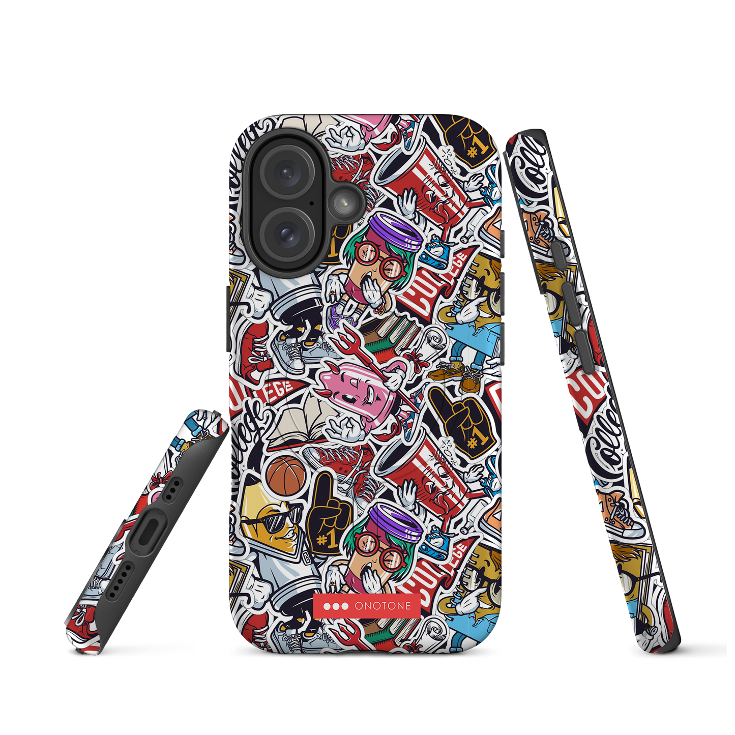 Dual Layer iPhone® Case with Street Art