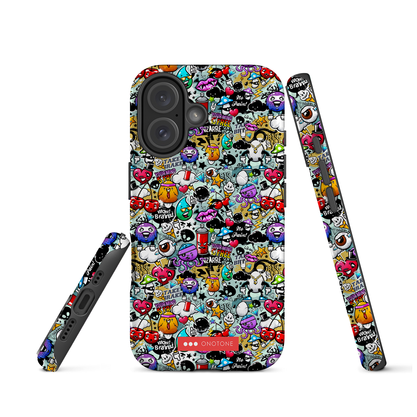 Dual Layer iPhone® Case with Street Art