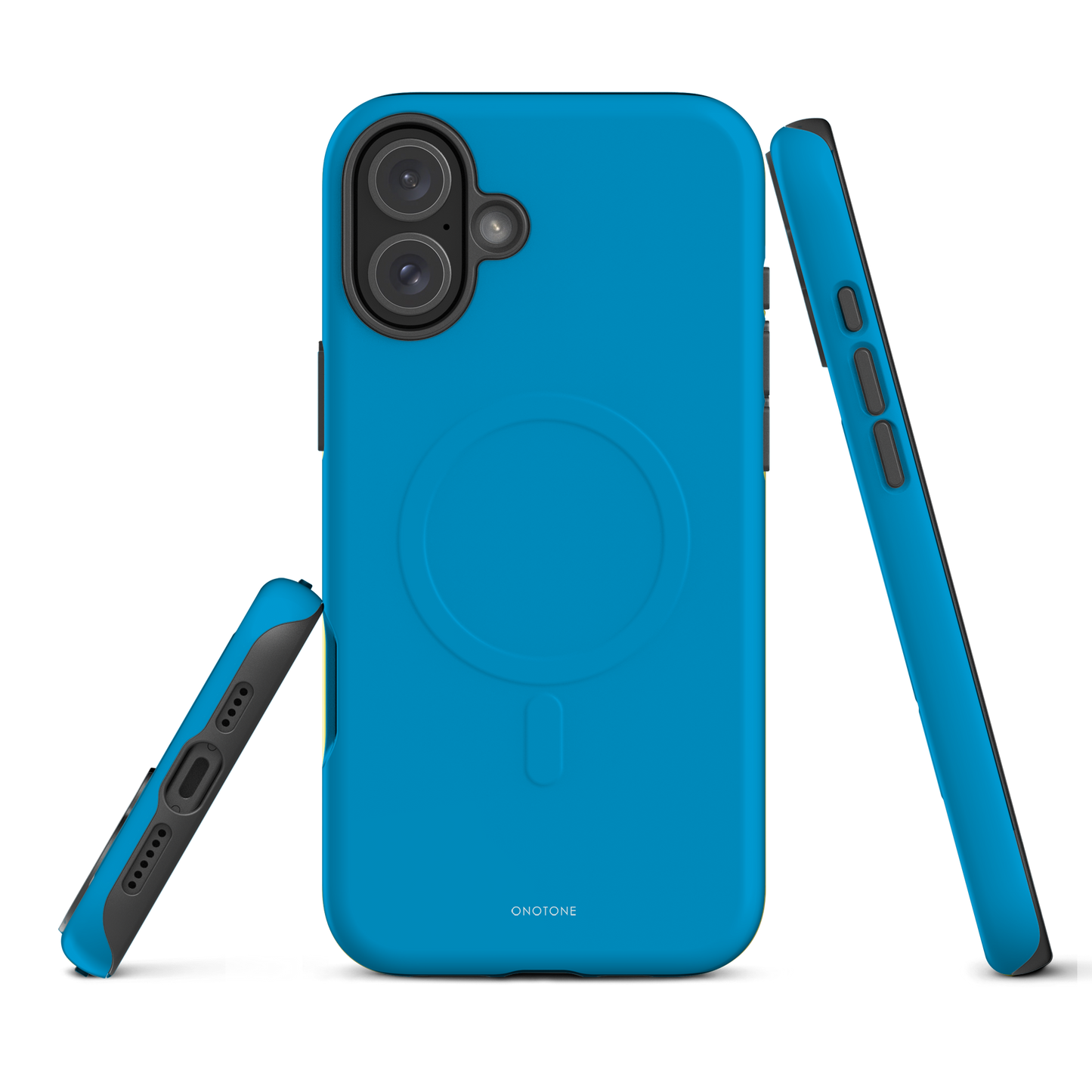 Neon Blue iPhone Case - Pantone 801