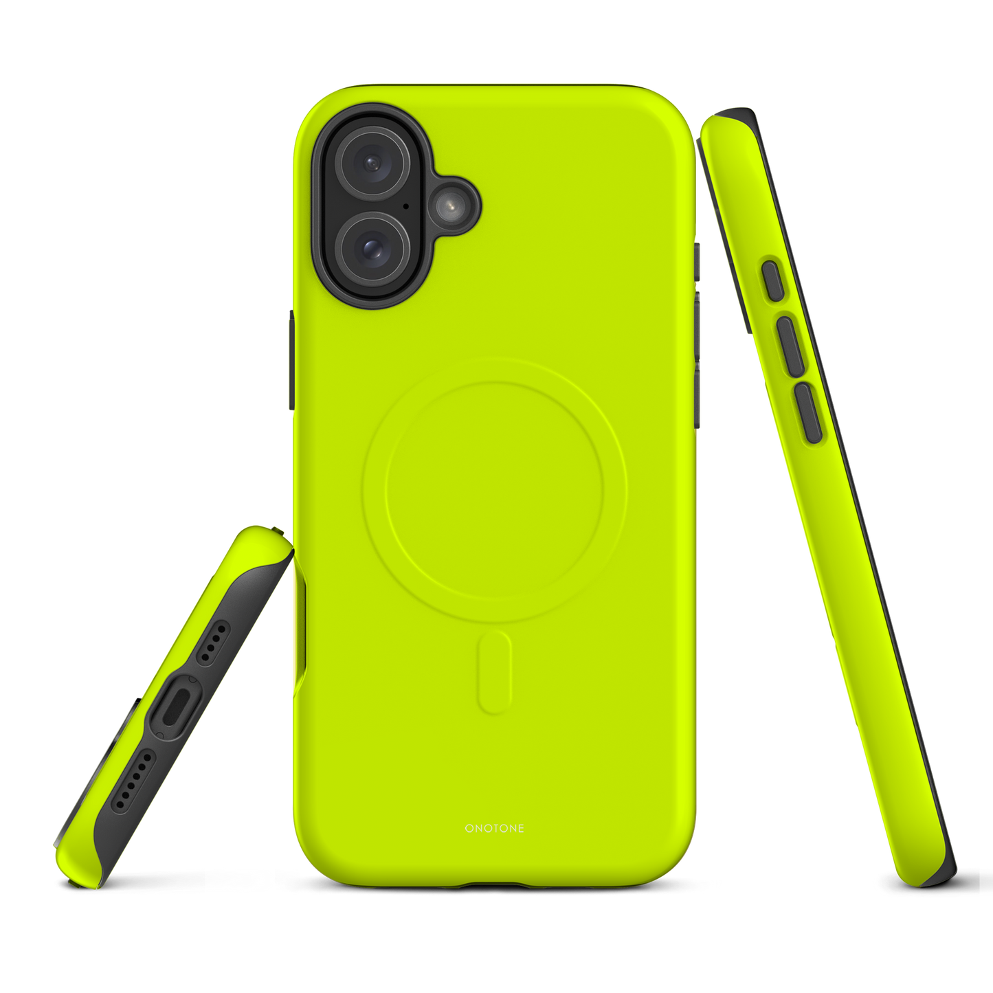 Neon Safety Yellow iPhone Case - Pantone Safety yellow