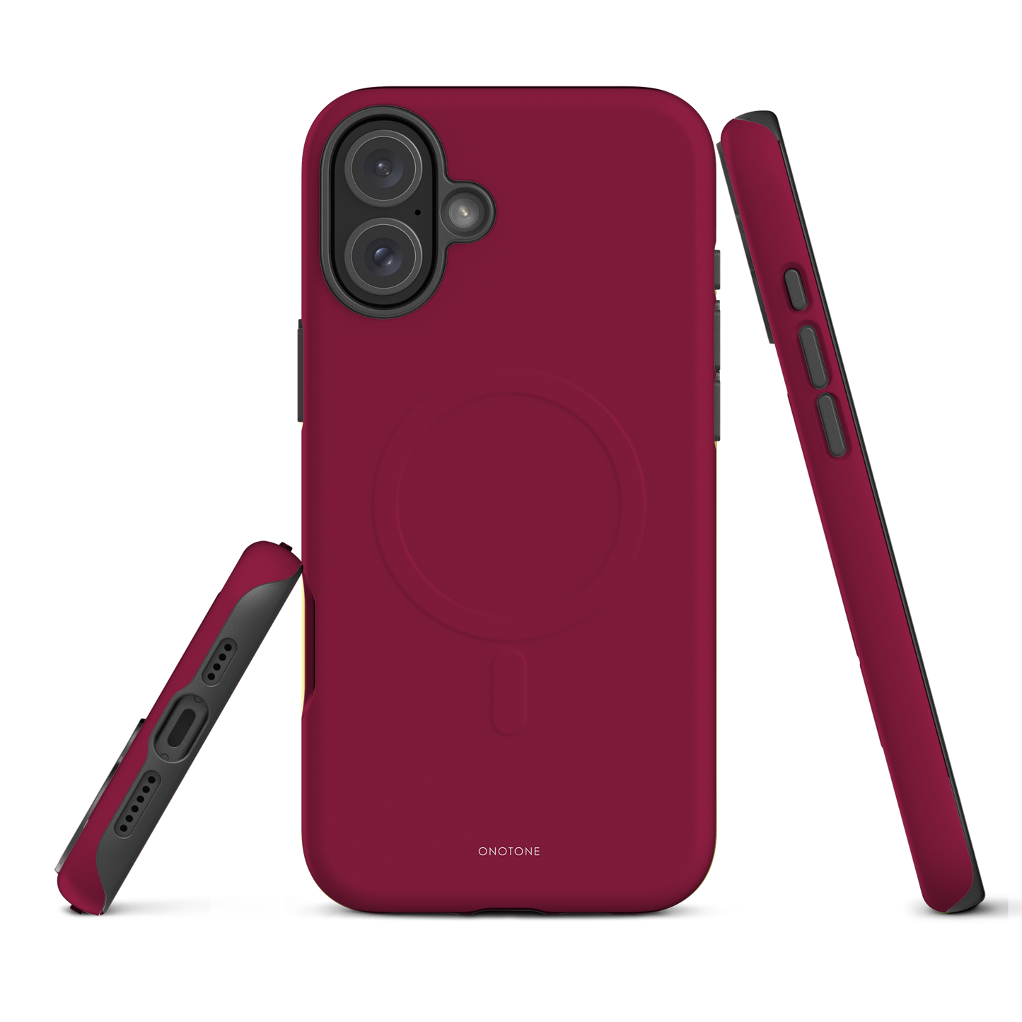 Solid Color red iPhone® Case - Pantone® 208