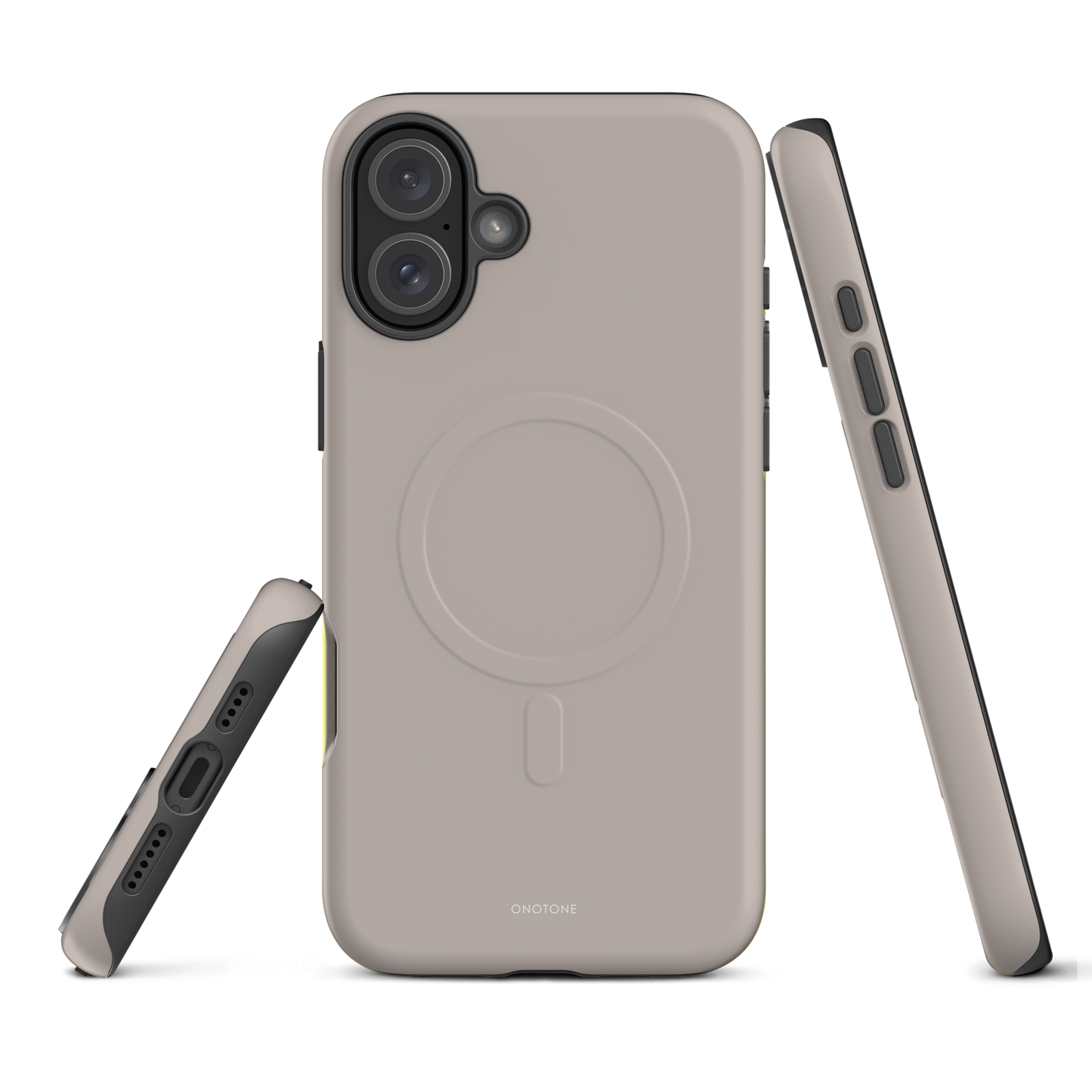 BEIGE GRAY MINIMALIST IPHONE® CASE - PANTONE® 406