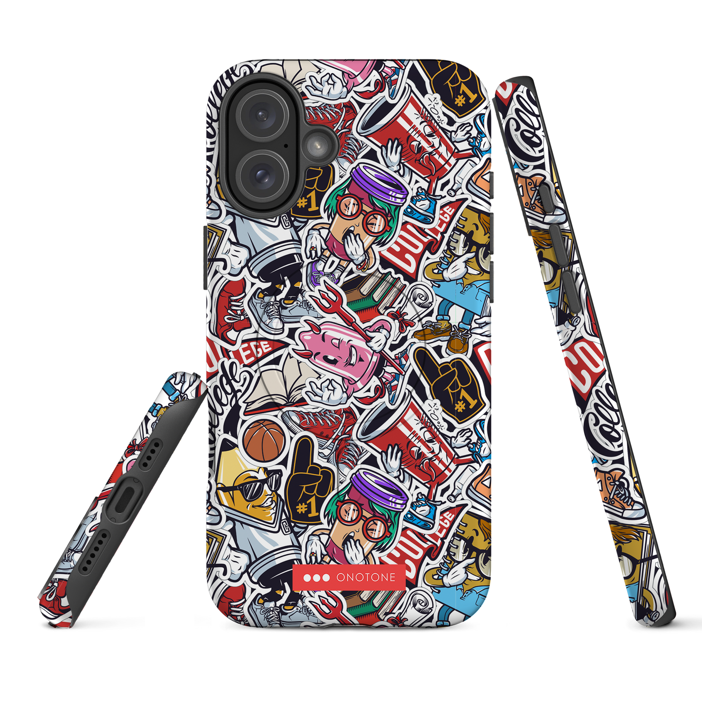 Dual Layer iPhone® Case with Street Art