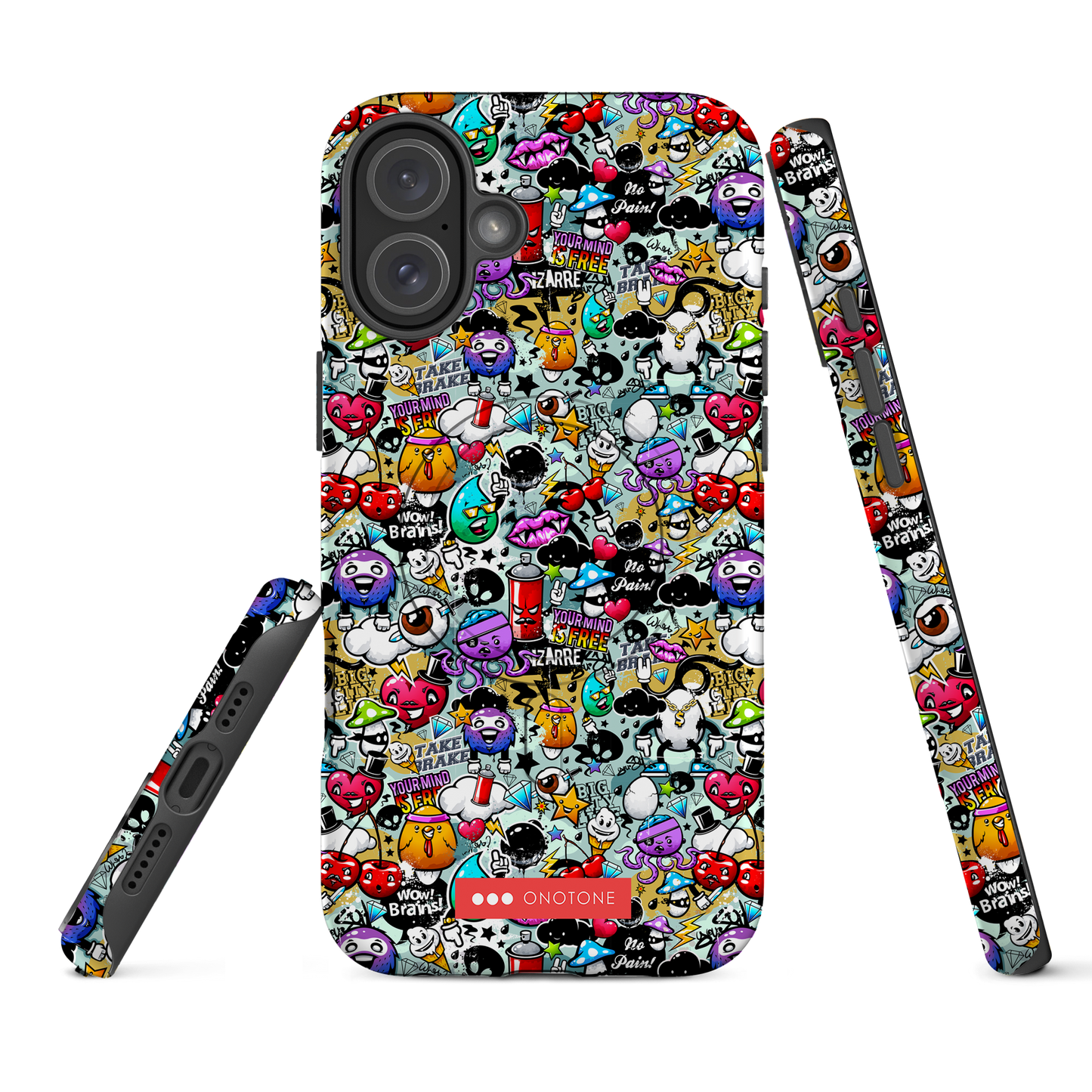 Dual Layer iPhone® Case with Street Art