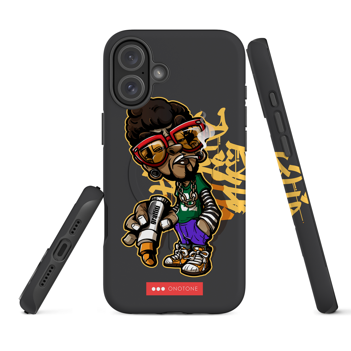 Dual Layer iPhone® Case with Street Art