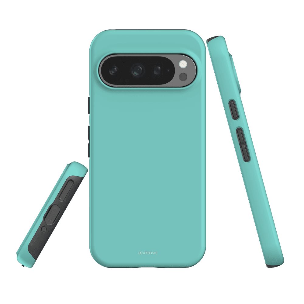 Google Pixel Case Morning at Tiff - Turquoise Blue