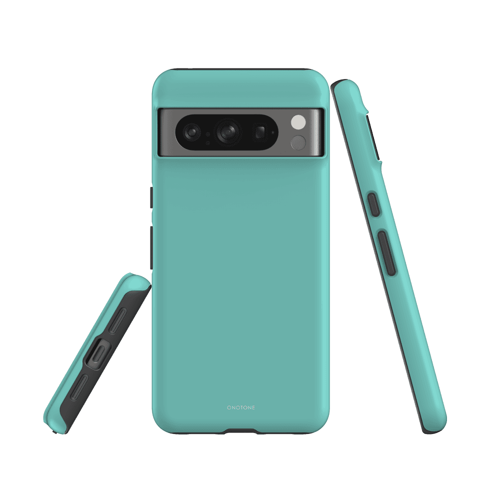 Google Pixel Case Morning at Tiff - Turquoise Blue