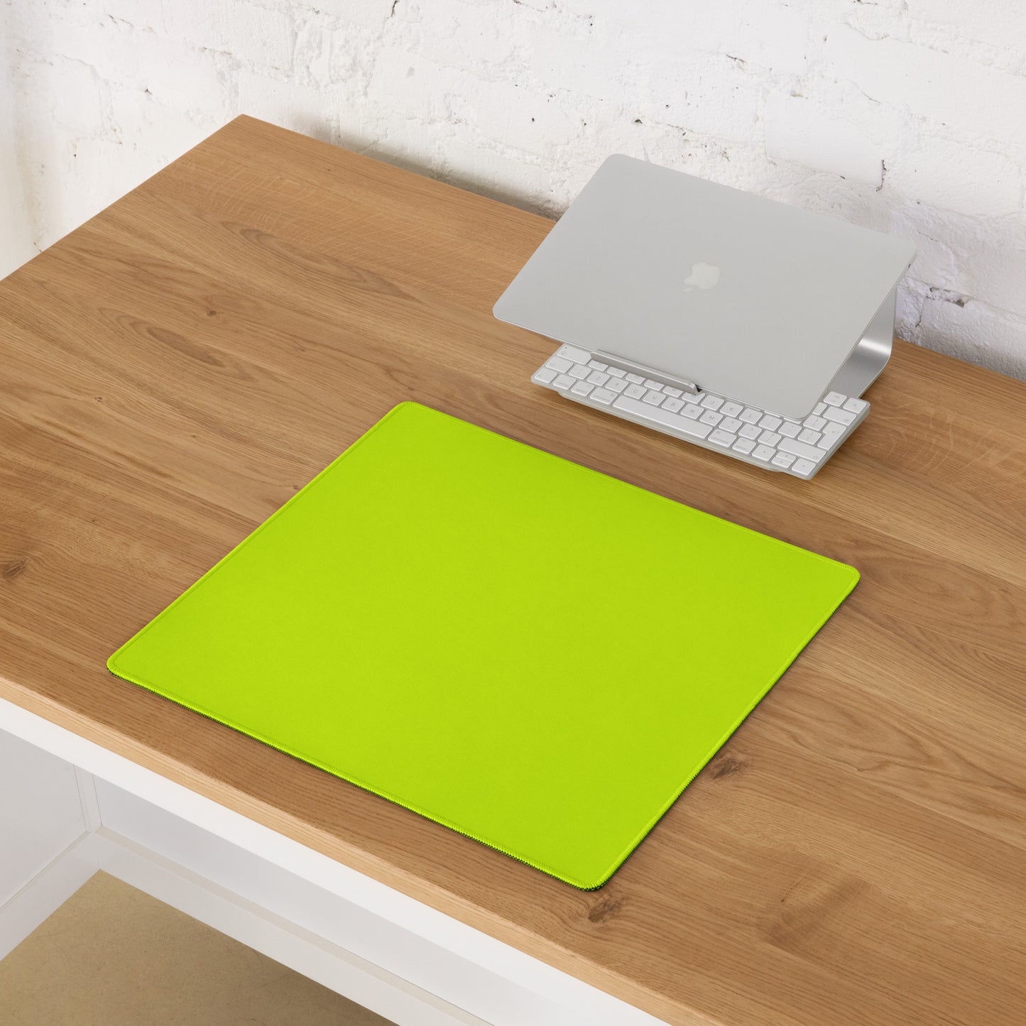 NEON SAFETY YELLOW DESK PAD - PANTONE SAFETY YELLOW