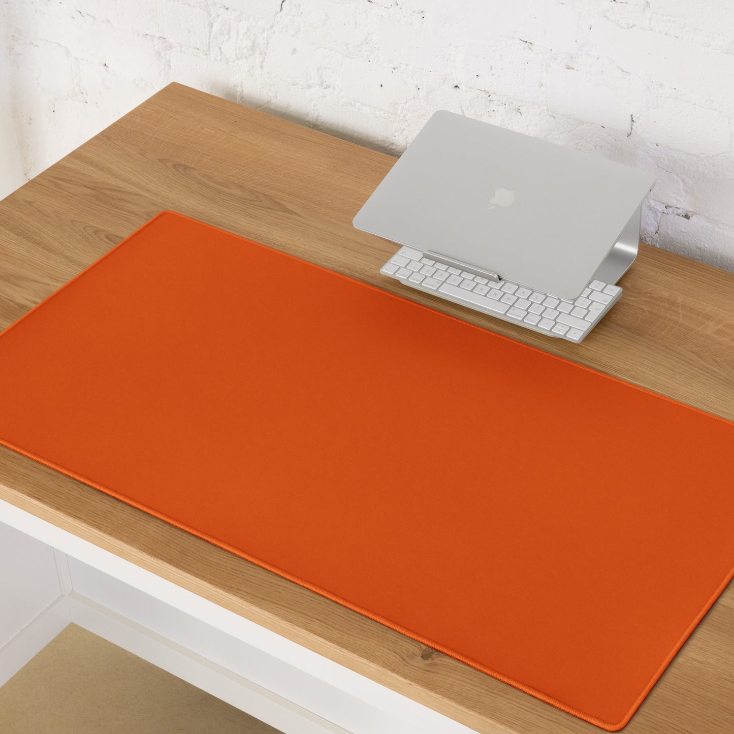 NEON ORANGE DESK PAD - PANTONE 802