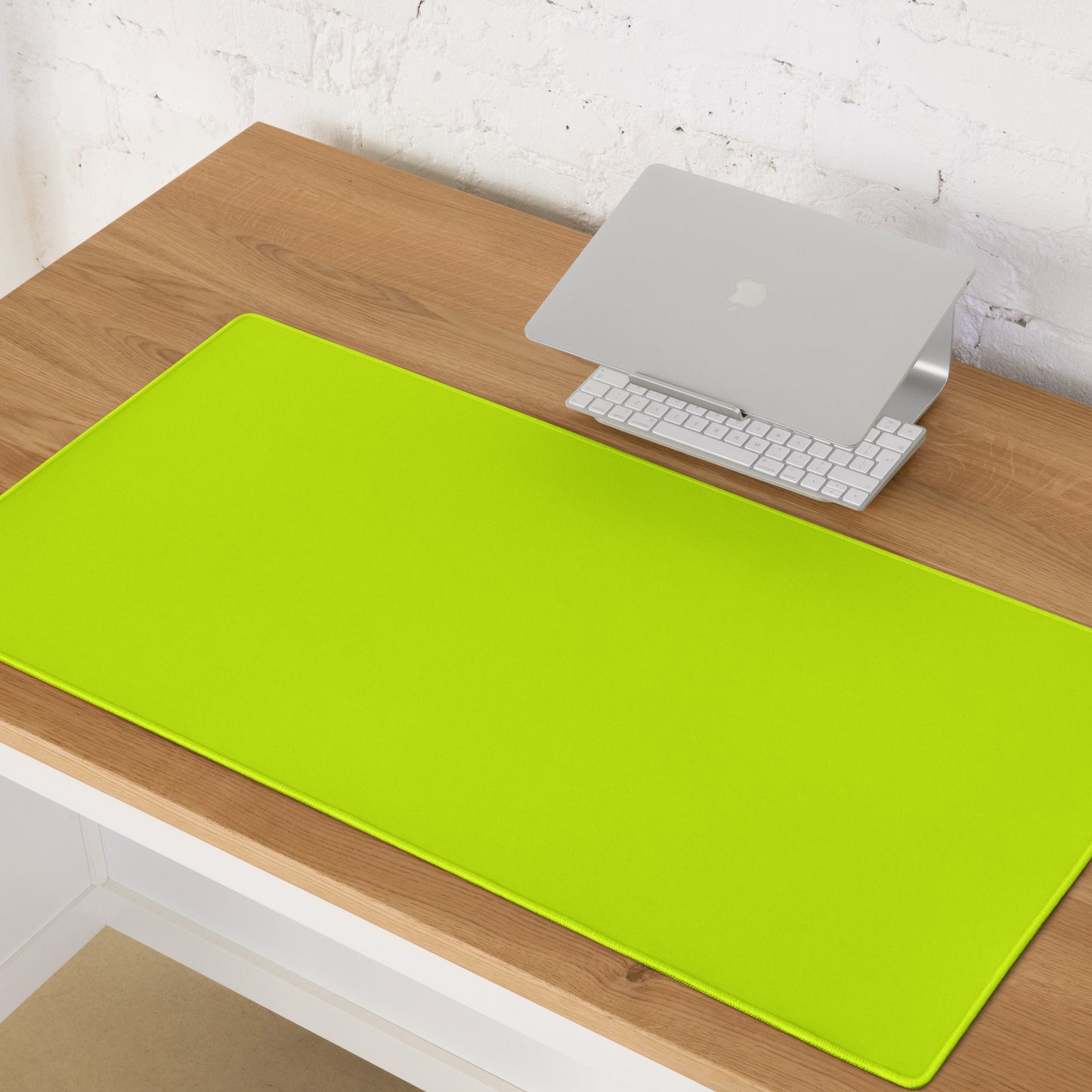 NEON SAFETY YELLOW DESK PAD - PANTONE SAFETY YELLOW