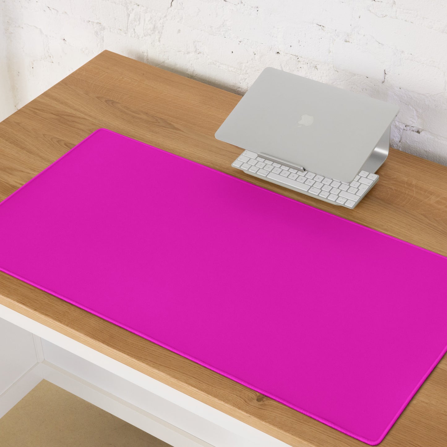 NEON PINK DESK PAD