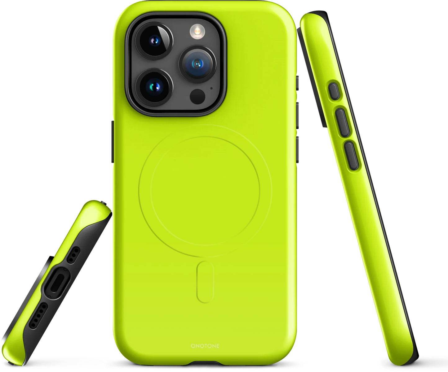 Neon Safety Yellow iPhone Case - Pantone Safety yellow