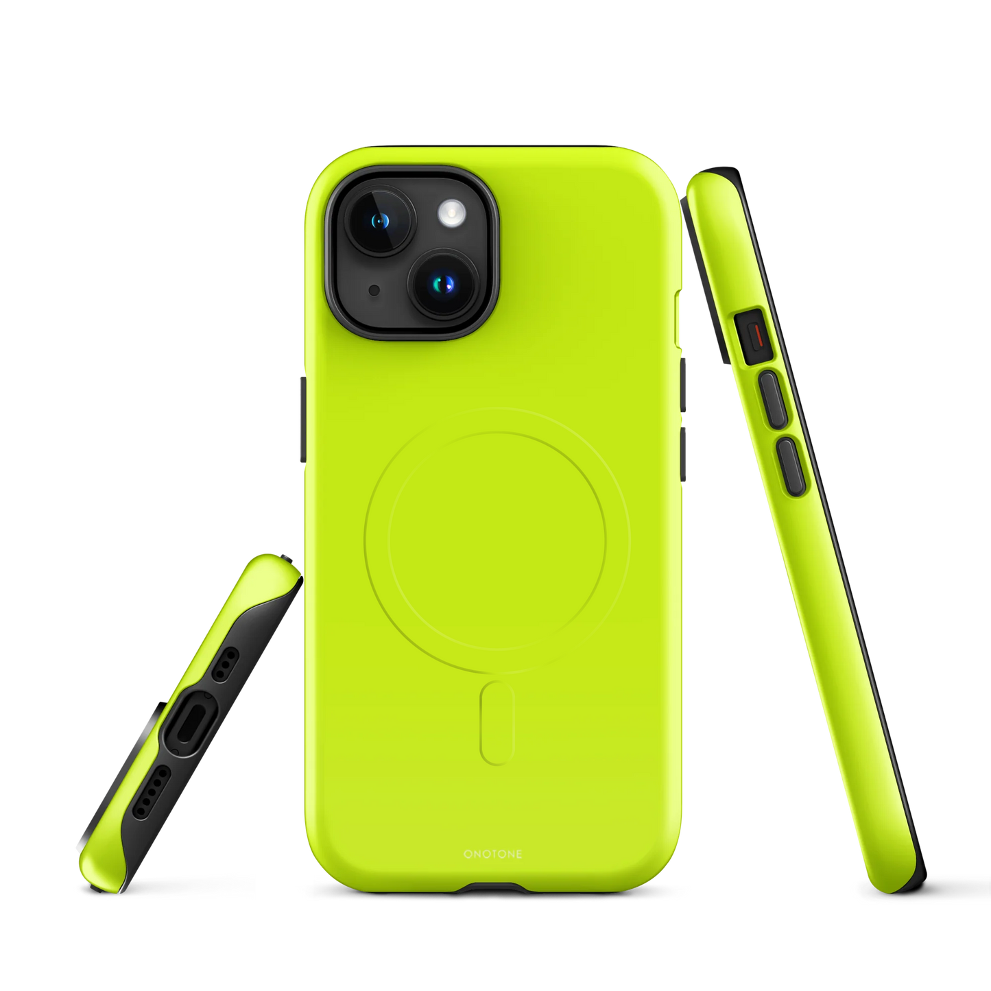 Neon Safety Yellow iPhone Case - Pantone Safety yellow