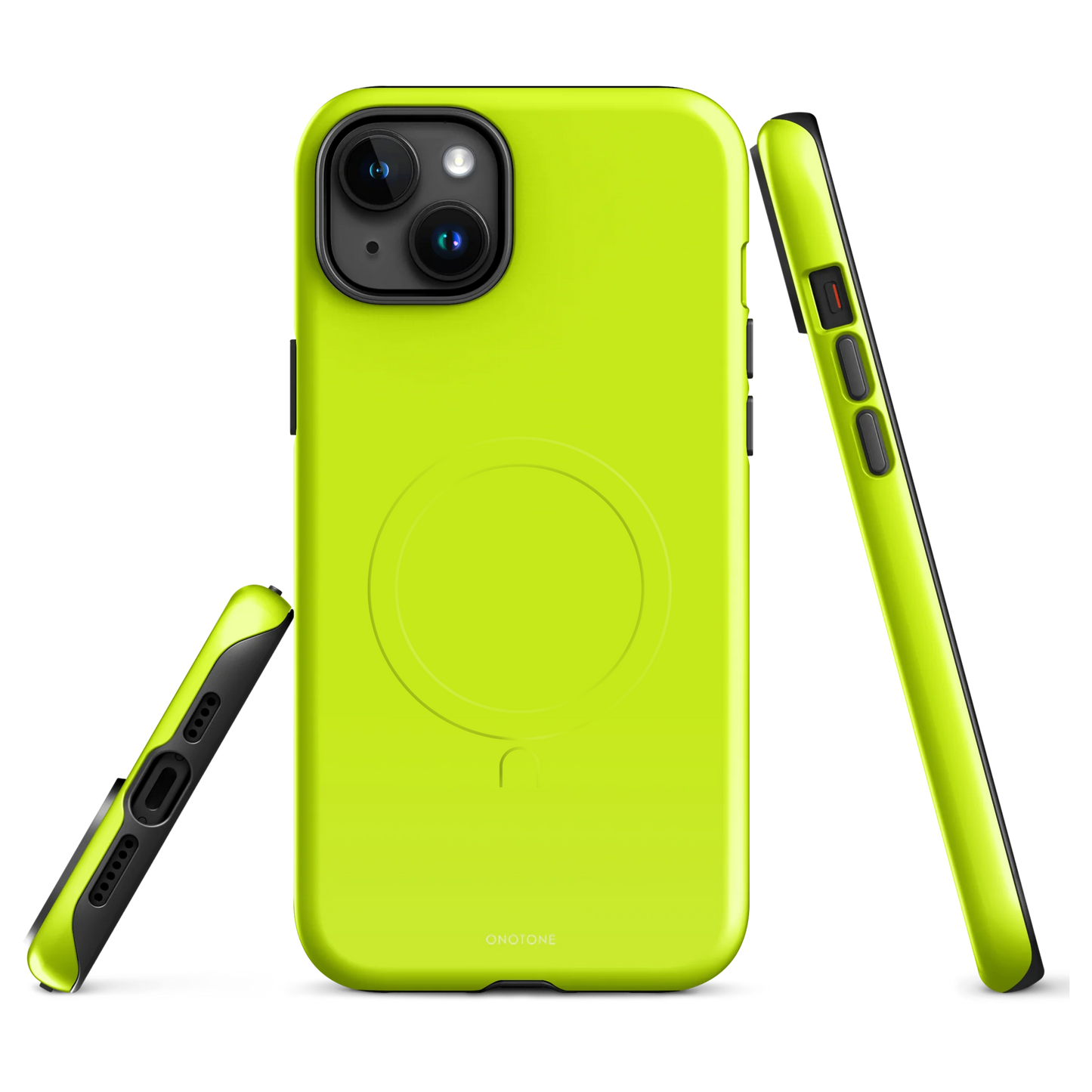 Neon Safety Yellow iPhone Case - Pantone Safety yellow