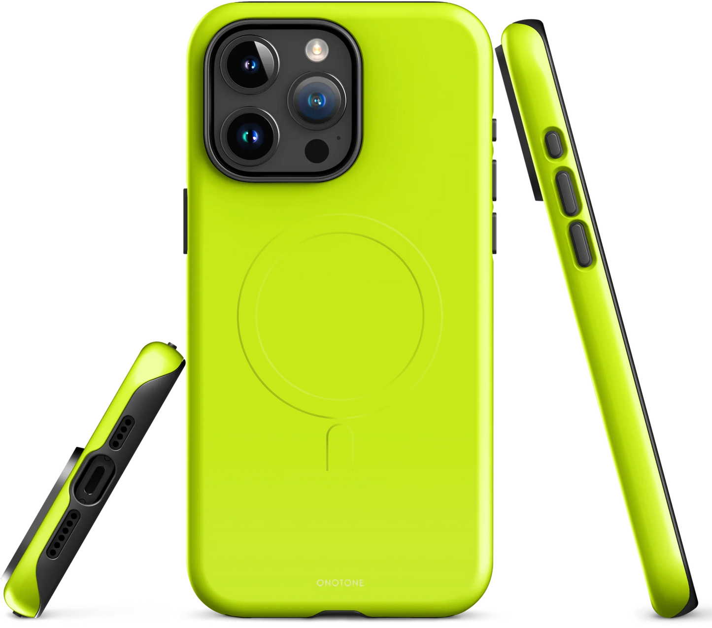 Neon Safety Yellow iPhone Case - Pantone Safety yellow