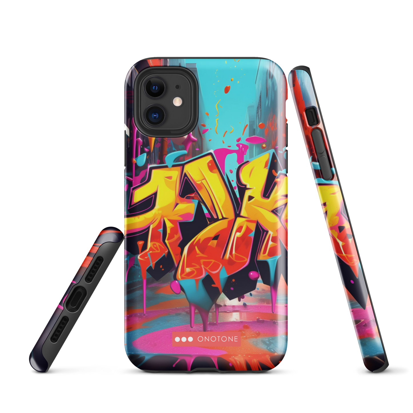 Dual Layer iPhone® Case with Street Art