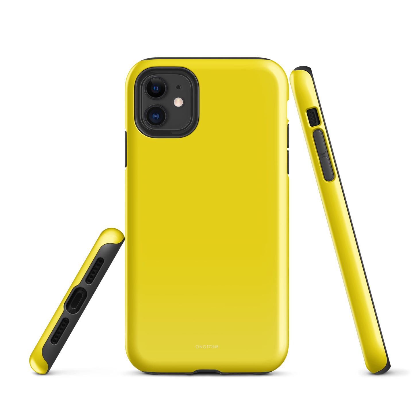 Solid Color yellow iPhone® Case - Pantone® 102