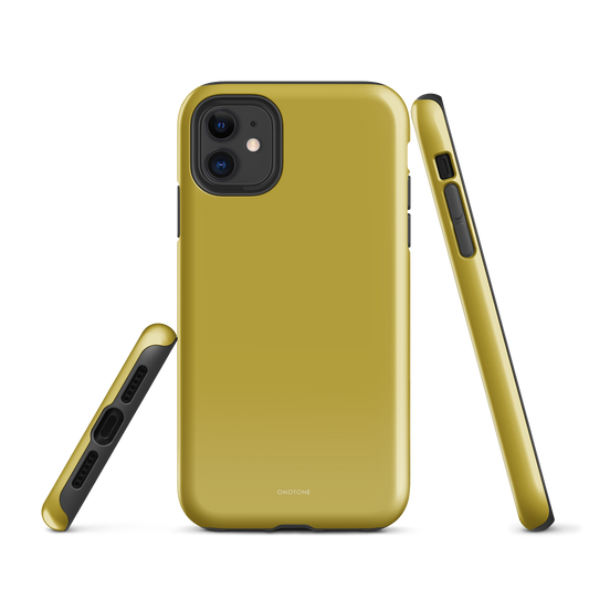 Solid Color yellow iPhone® Case - Pantone® 103