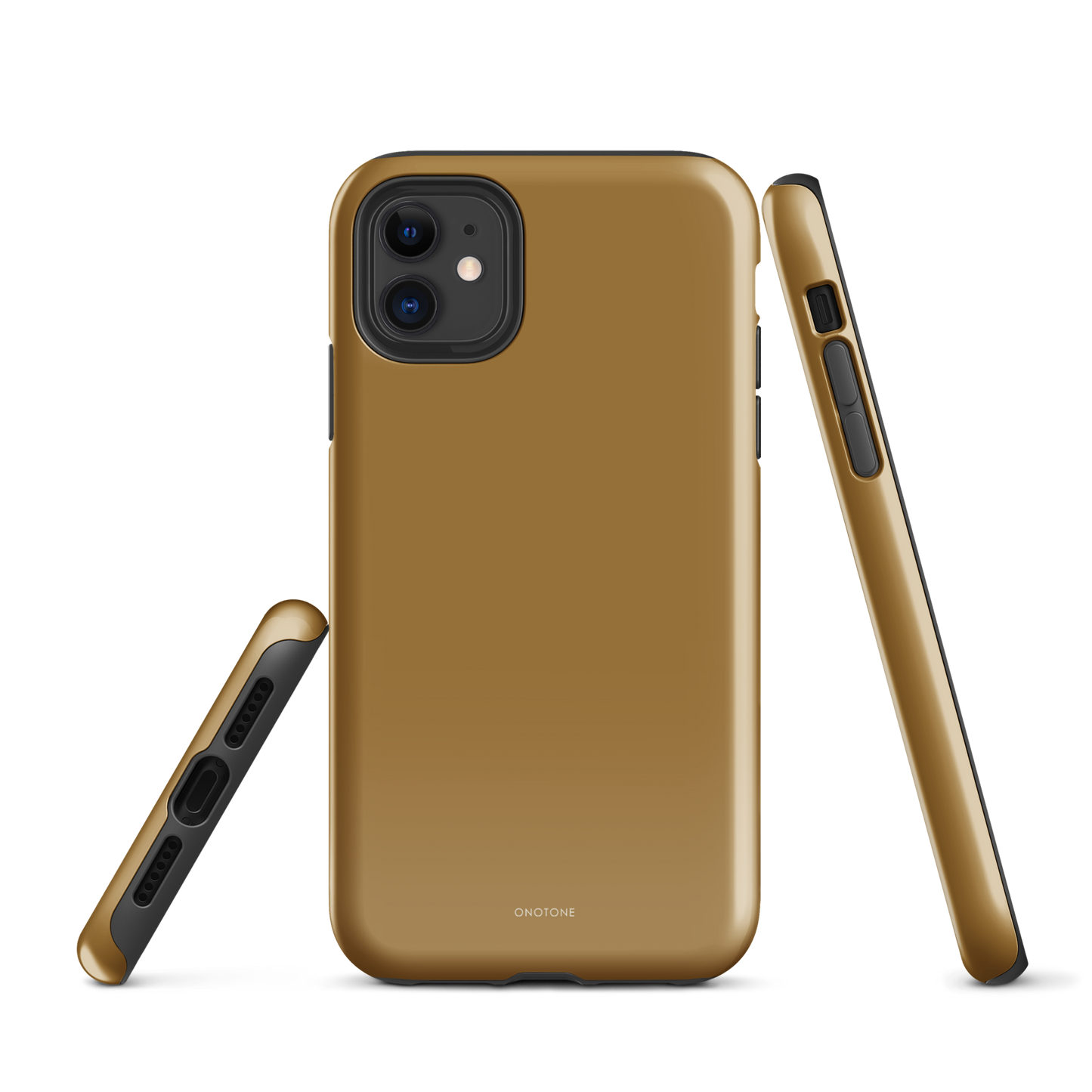 Solid Color brown iPhone® Case - Pantone® 132