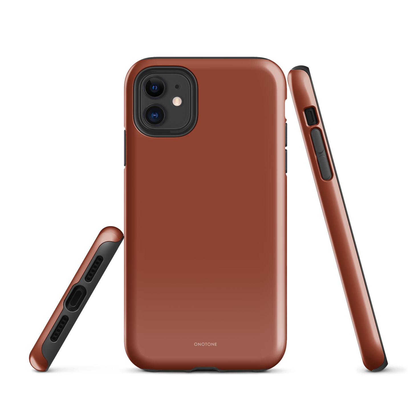 Solid Color brown iPhone® Case - Pantone® 174