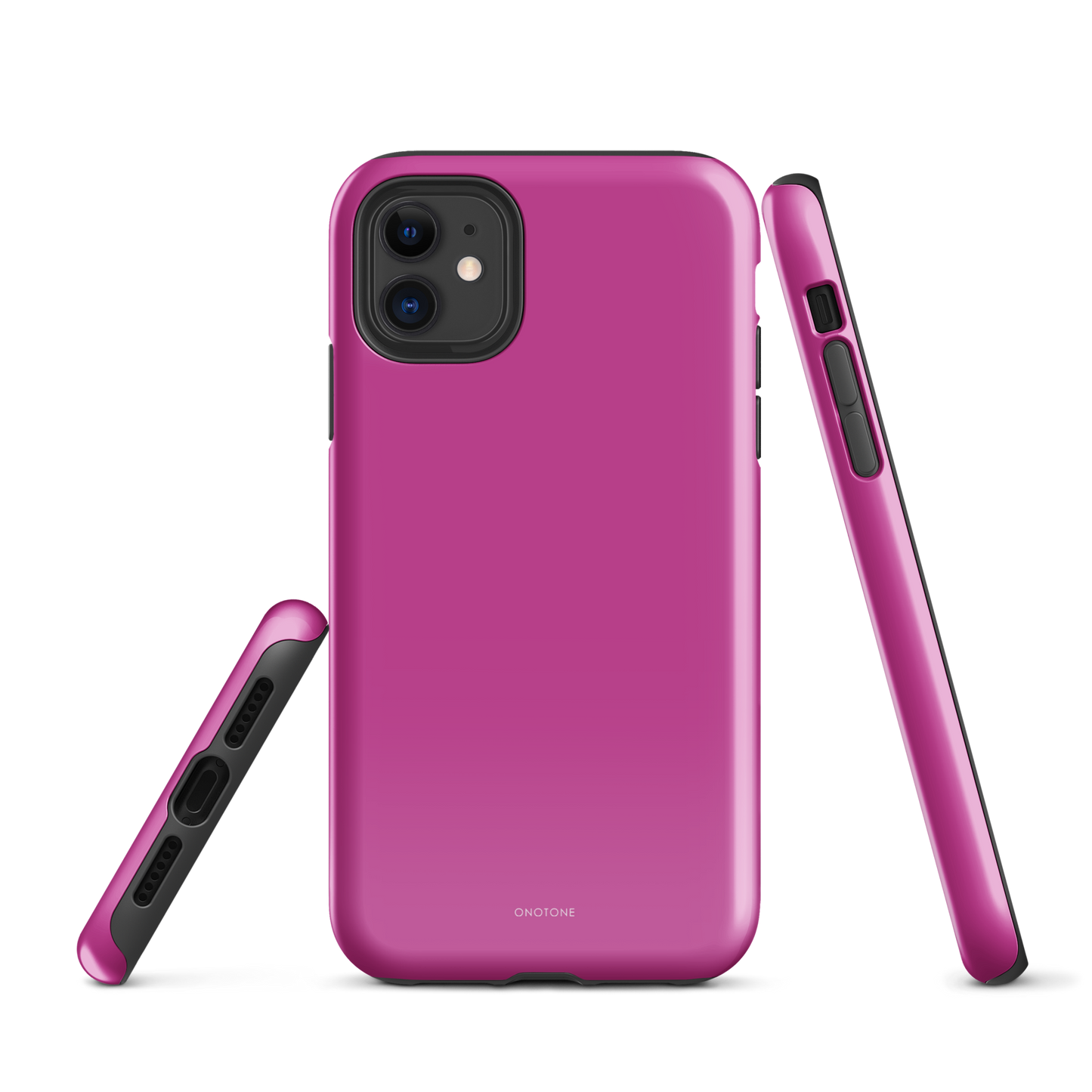 Solid Color pink iPhone® Case - Pantone® 240