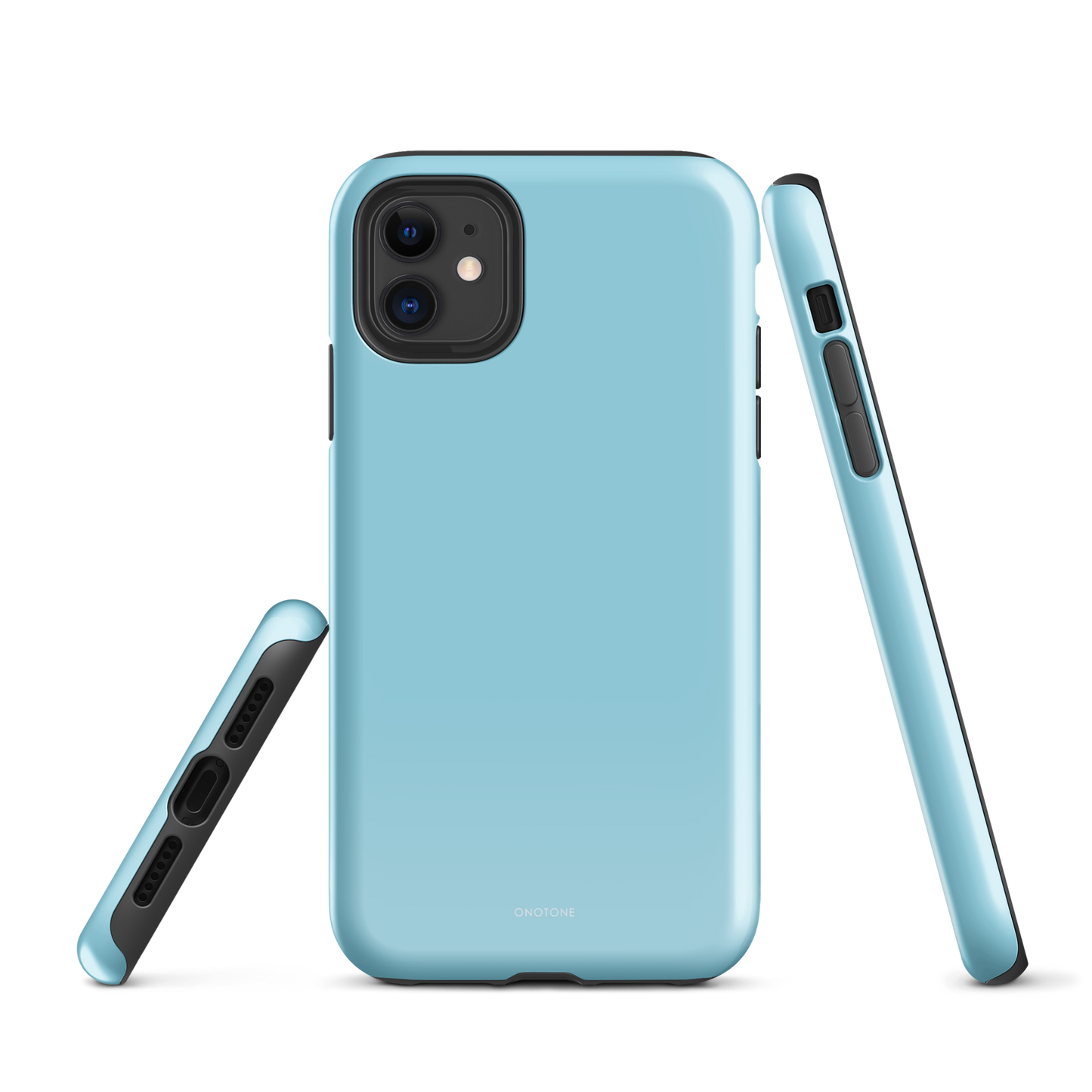 Solid Color baby blue iPhone® Case - Pantone® 304