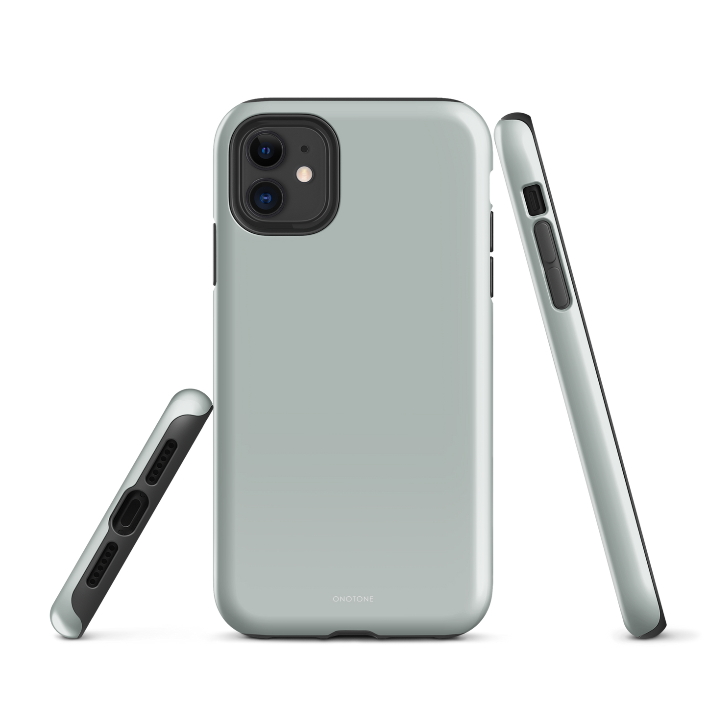 GRAY MINIMALIST IPHONE® CASE - PANTONE® 441