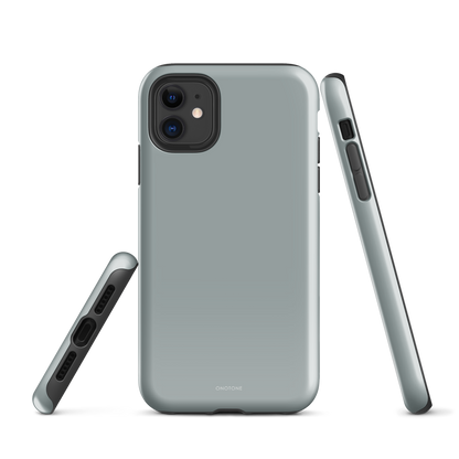 GRAY MINIMALIST IPHONE® CASE - PANTONE® 442 2